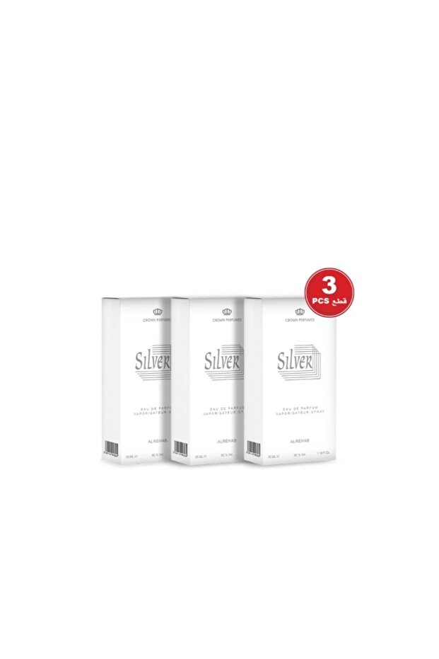 عطر سيلفر 35 مل - 3 قطع