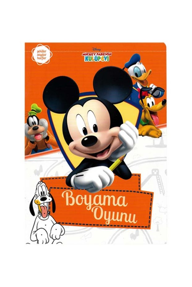 Mickey Mouse's Clubhouse Coloring Game Shapes, Numbers, Letters Disney