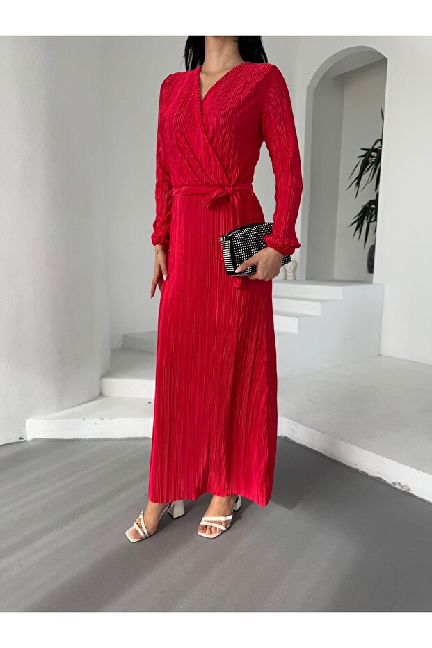 140 CM Piliseli Elbise - 5