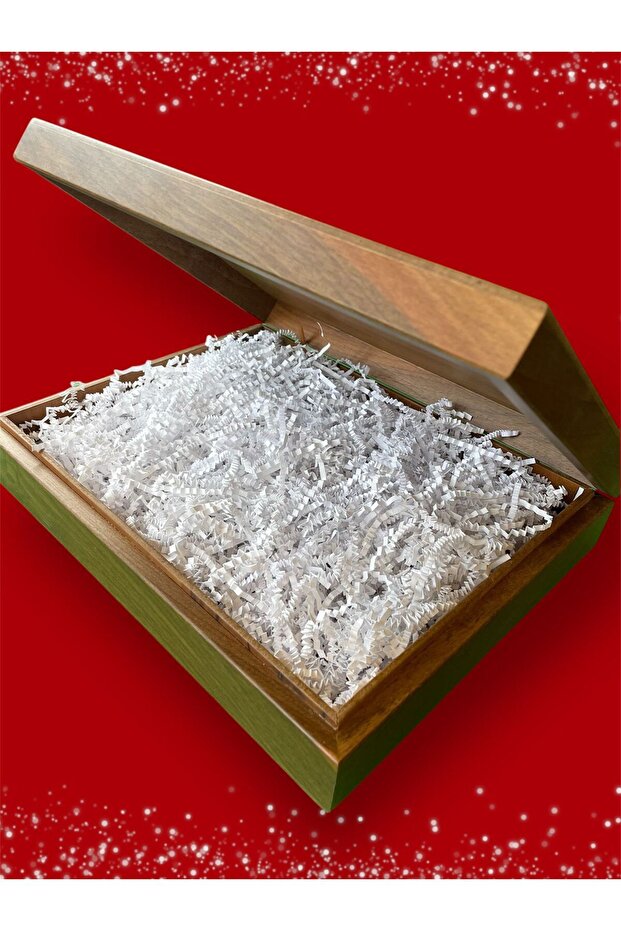 1 Kg Zigzag Kırpık Kağıt , Kırpıntı Kağıt * Beyaz - 4