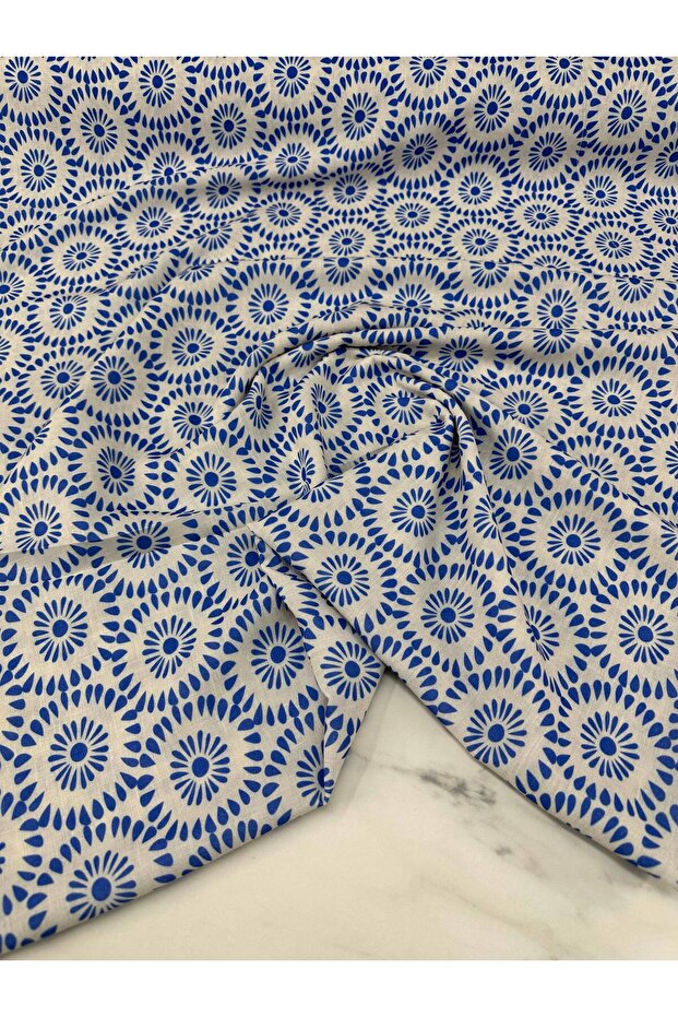 Java Desen Elbiselik Pantolonluk Keten Kumaş Ürünümüz Adet Olarak Satılır 1 Adet 1 Metre - 1