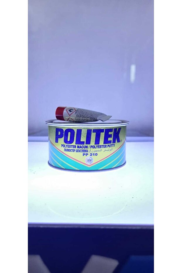 POLİTEK POLYESTER ( ÇELİK ) MACUN 0.5 KG - 1