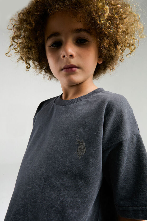U.S. Polo Assn Boys Grey Bermuda Set