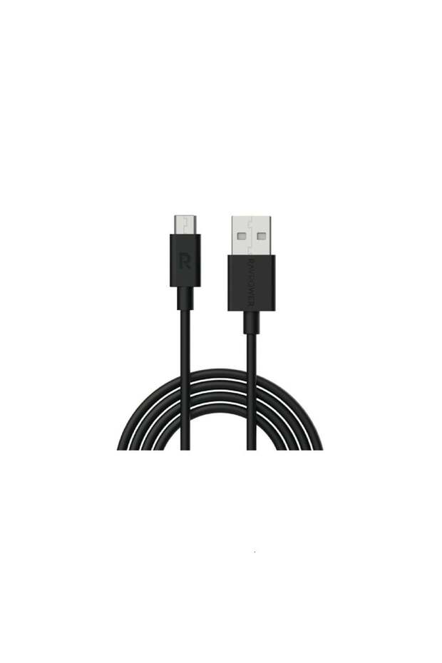 RP-CB043 كابل USB-A إلى Micro-B USB بطول 1 متر/3.3 قدم، أسود غير متصل بالإنترنت