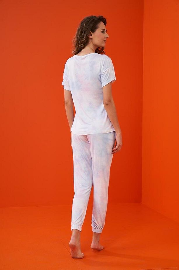 Pjs 23238 Kadın Kısa Kollu Pijama Takımı - 5