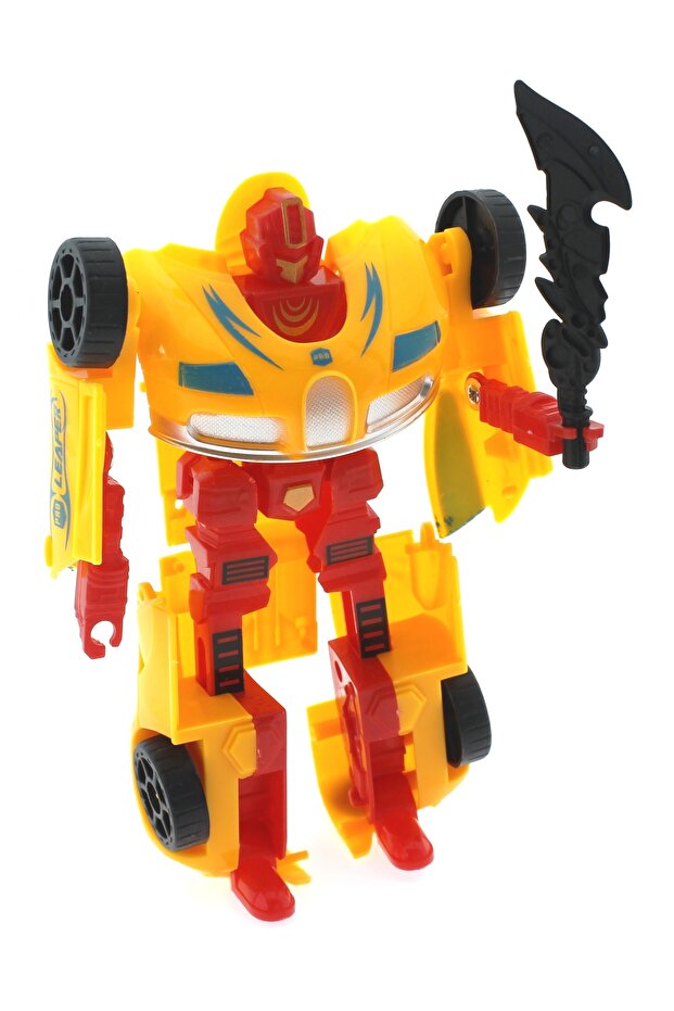Araca Dönüşen Sarı Güçlü Robot - 2