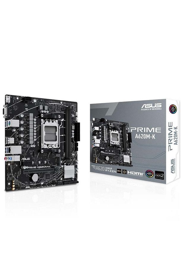 Prime A620m-k 6400mhz (OC) Ddr5 Soket Am5 M.2 Hdmı Vga Matx Anakart - 1