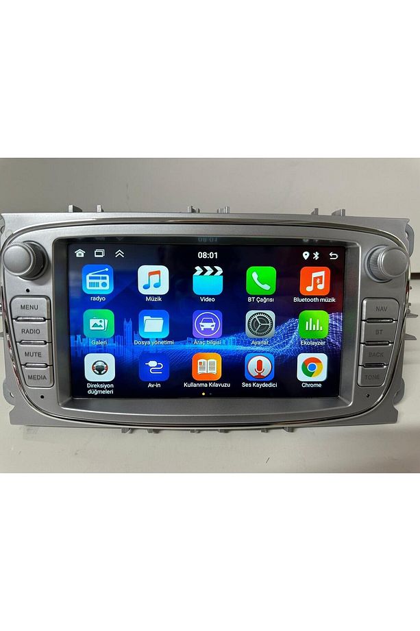 Ford Focus 2 Uyumlu Multimedya Teyp Android 15 4GB RAM 64GB HAFIZA Carplay ANDROİD AUTO KameraHEDİYE - 1