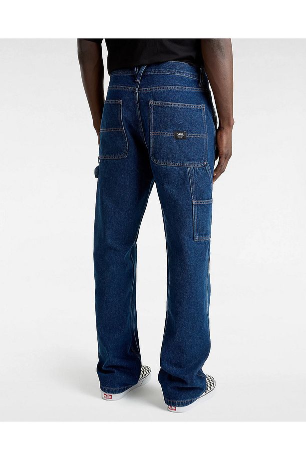 DRILL CHORE RELAXED CARPENTER DENIM PANT - 4