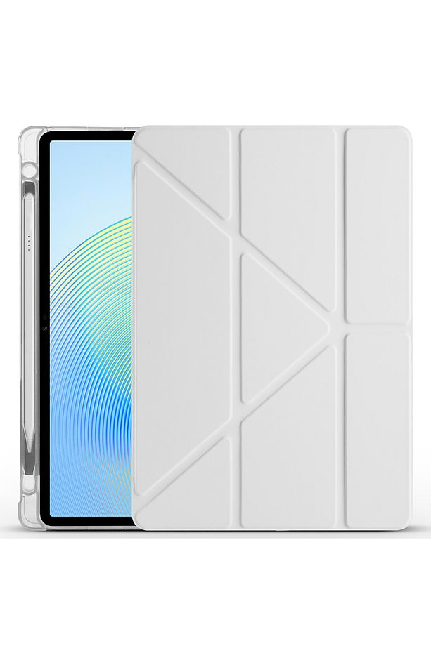Honor Pad X8A Uyumlu Standlı Tablet Kılıf + Bluetooth Klavye Mouse Set - 5