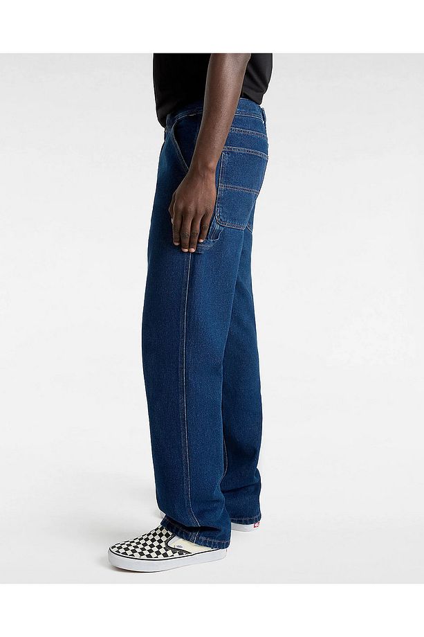 DRILL CHORE RELAXED CARPENTER DENIM PANT - 3