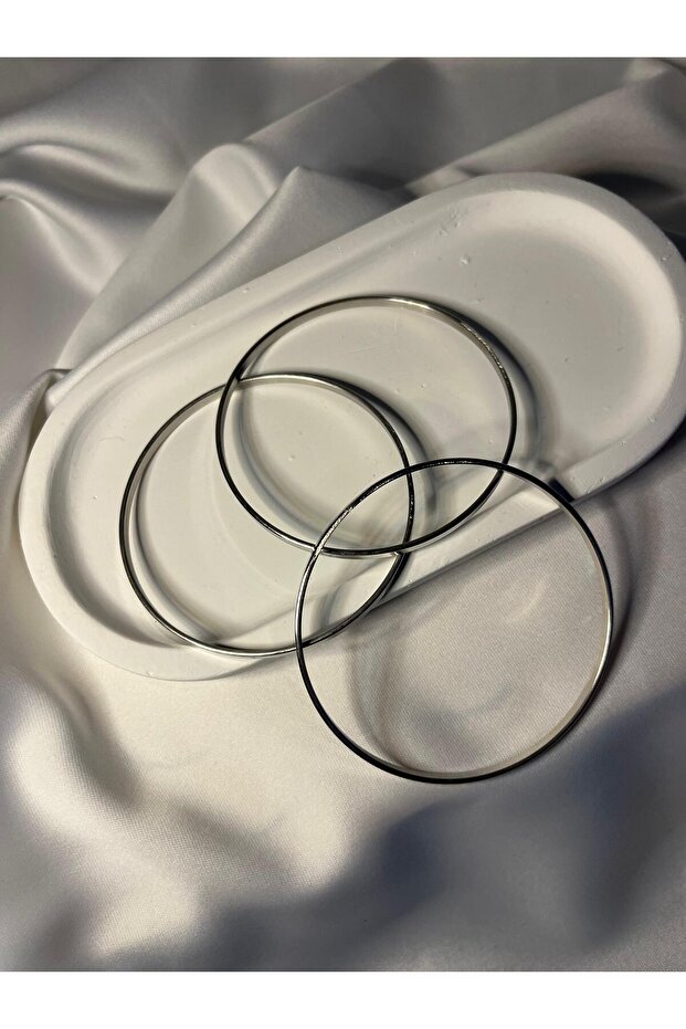 3'lü Çelik Ajda Model Bilezik - 2