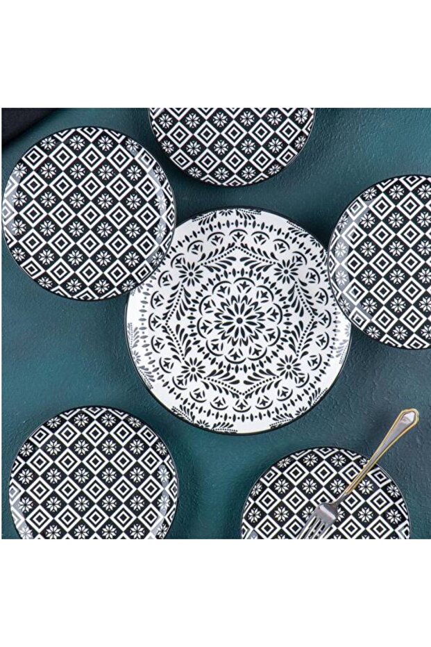 7 Parça Pasta Seti Siyah - 2