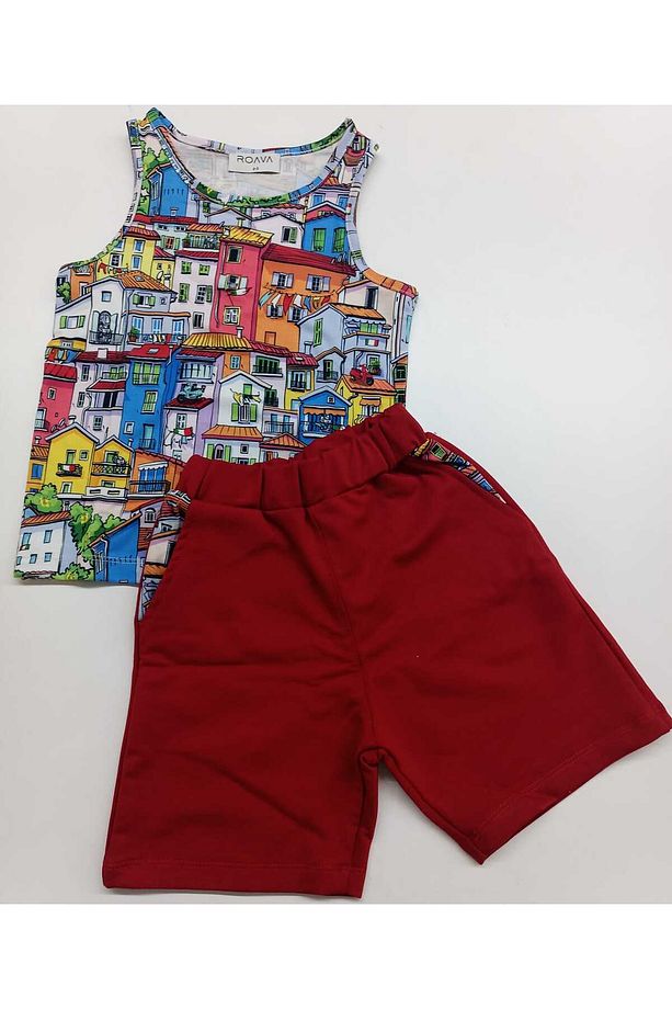 Unisex Atlet Şort Takım 2-3 Yaş 10-11 Yaş - 1