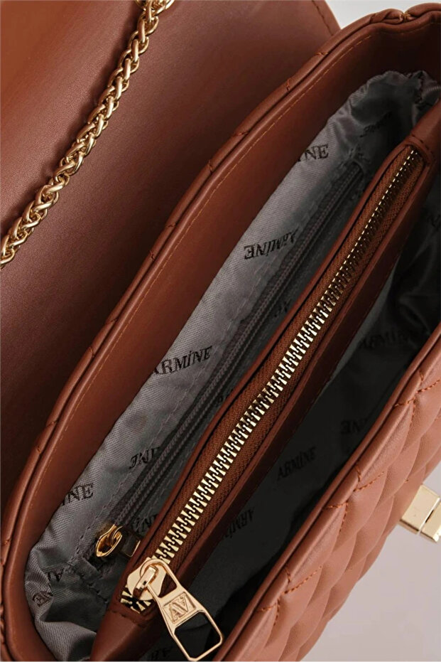 Kadın Taba Zincirli Orta Boy Omuz Çantası 310 - 4