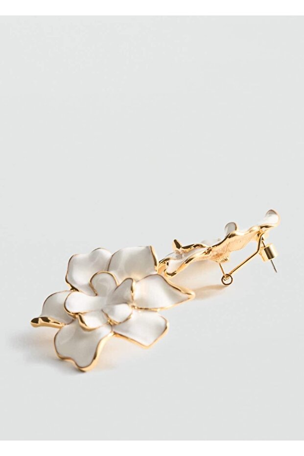 Çift çiçekli küpe - 1