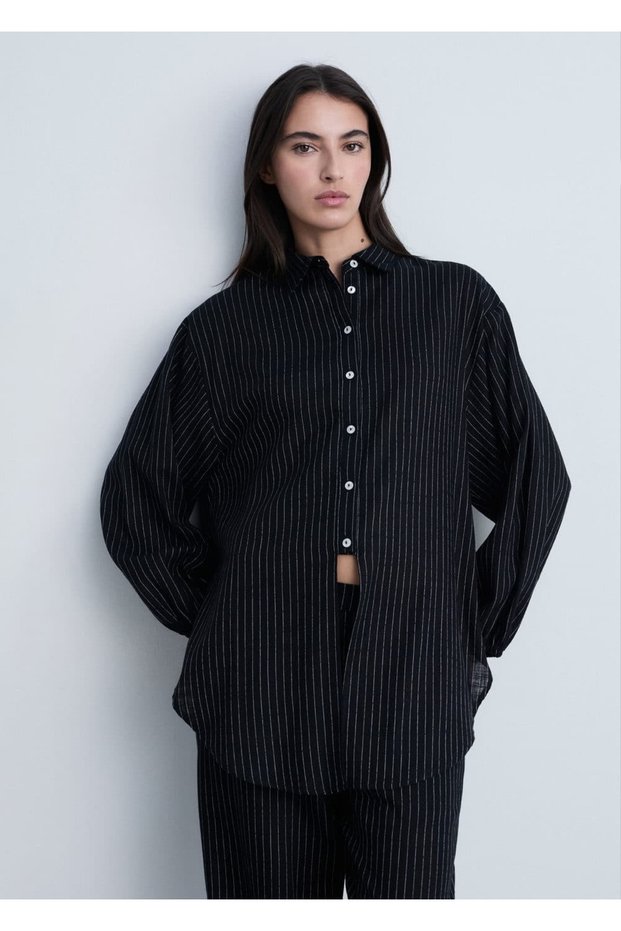 Striped knot shirt