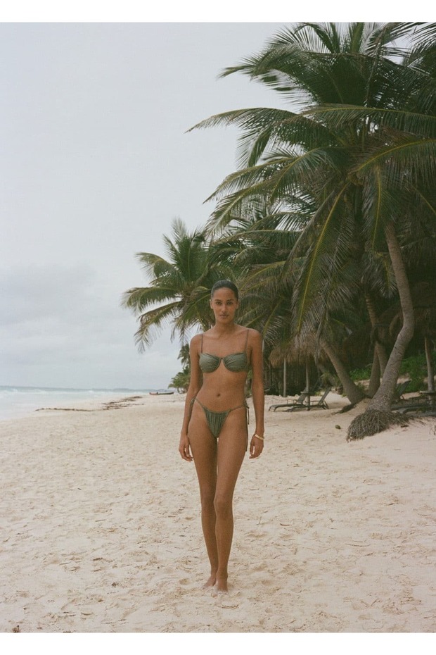 Bağ detaylı bikini altı - 2