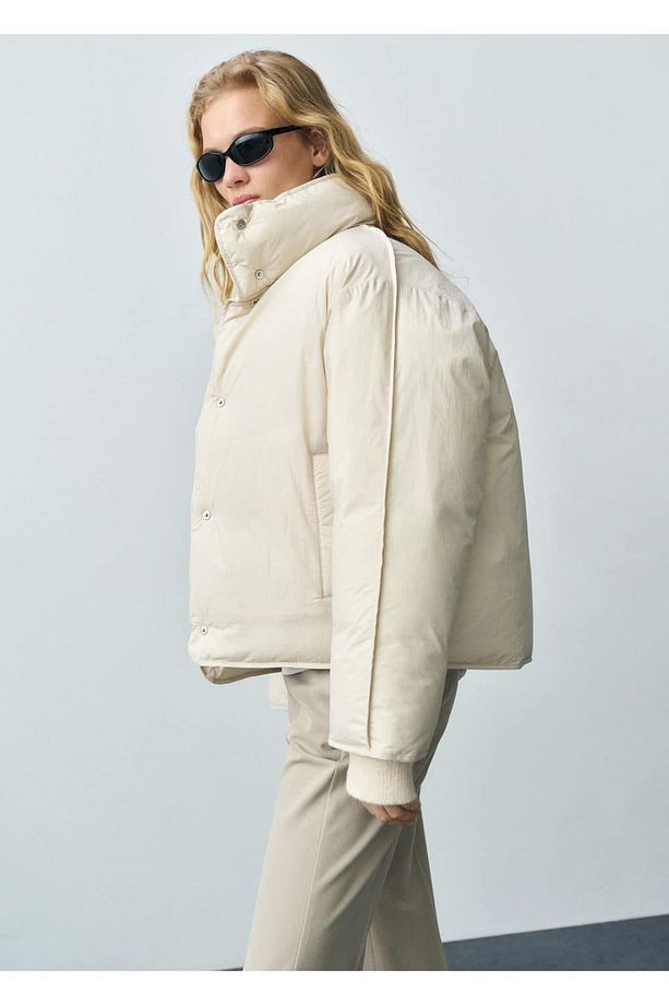 Kapitone crop anorak - 5