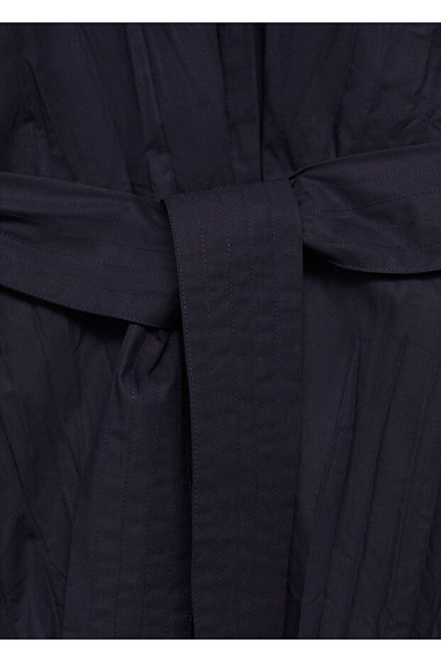 Fiyonklu dokuma elbise - 8