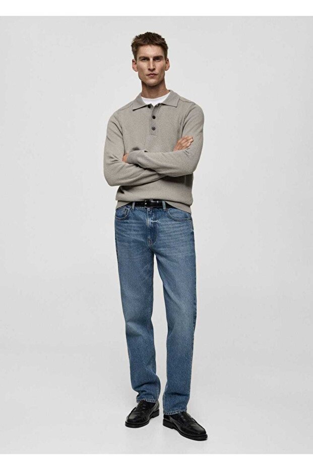 Regular kesim Bob jean pantolon - 2