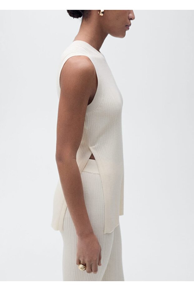 Ribana Yırtmaçlı Bluz - 6