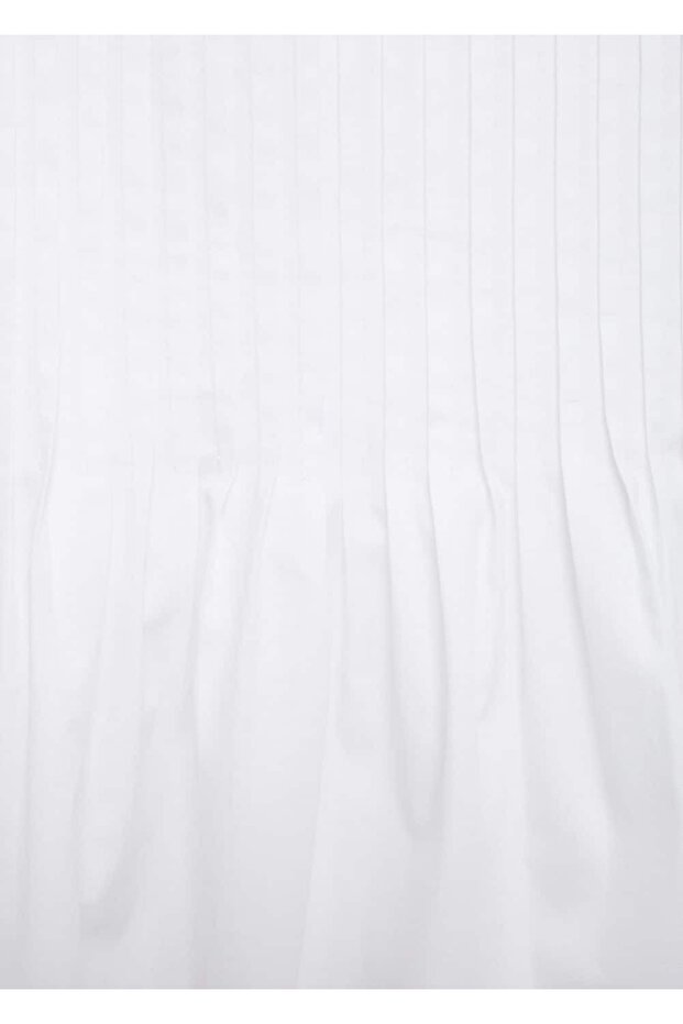 Pamuklu Pileli Bluz - 6