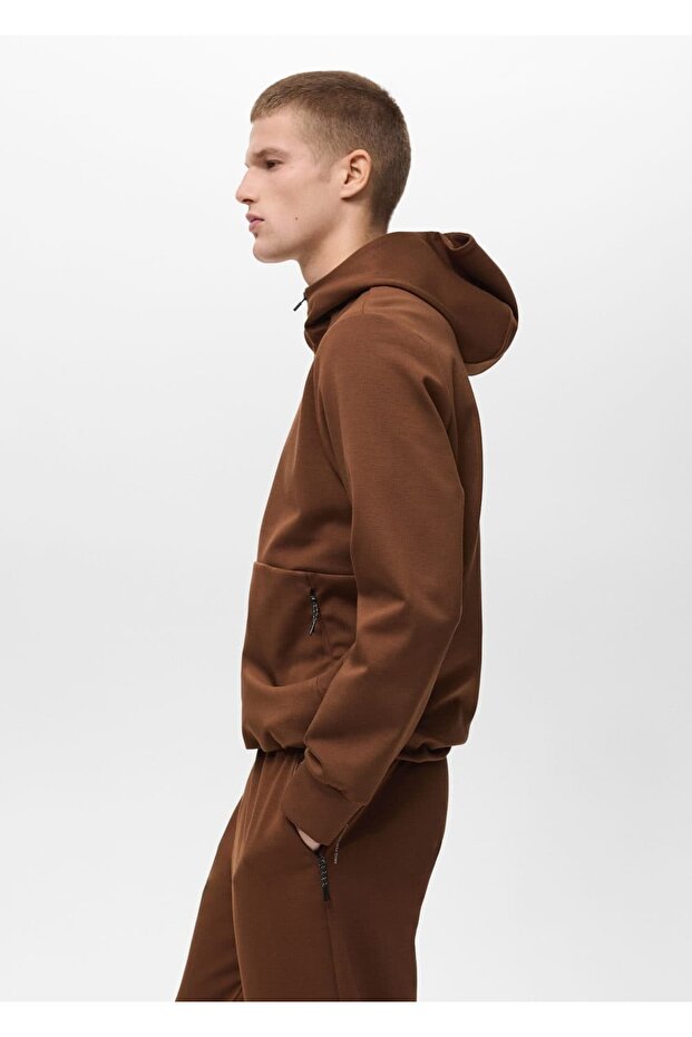 Coolmax® Kapüşonlu Sweatshirt - 5