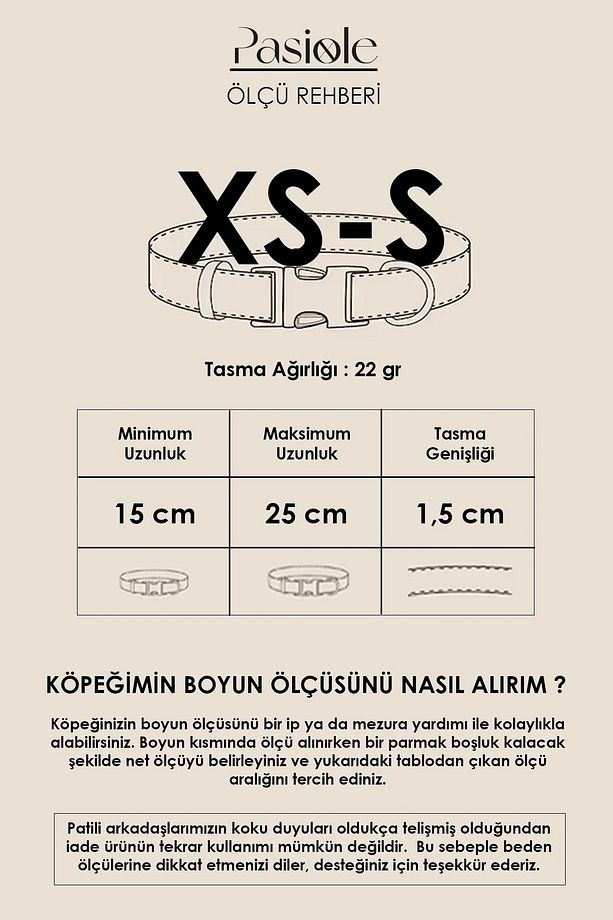 Köpek Tasması, Küçük Irk Köpek ve Kedi Tasması, Köpek Boyun Tasması - 2