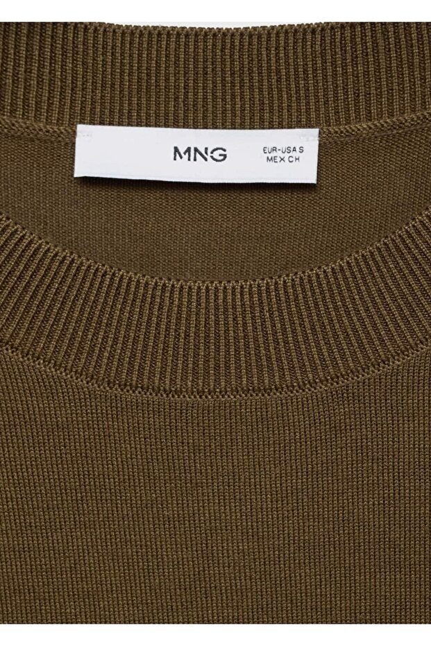 İpek karışımlı triko kazak - 7