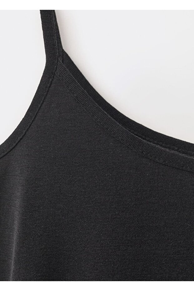 İnce askılı ipek bluz - 6