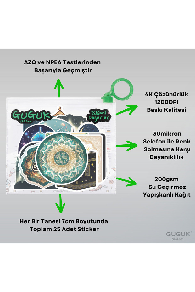 Dini Değerler Sticker Seti - 8