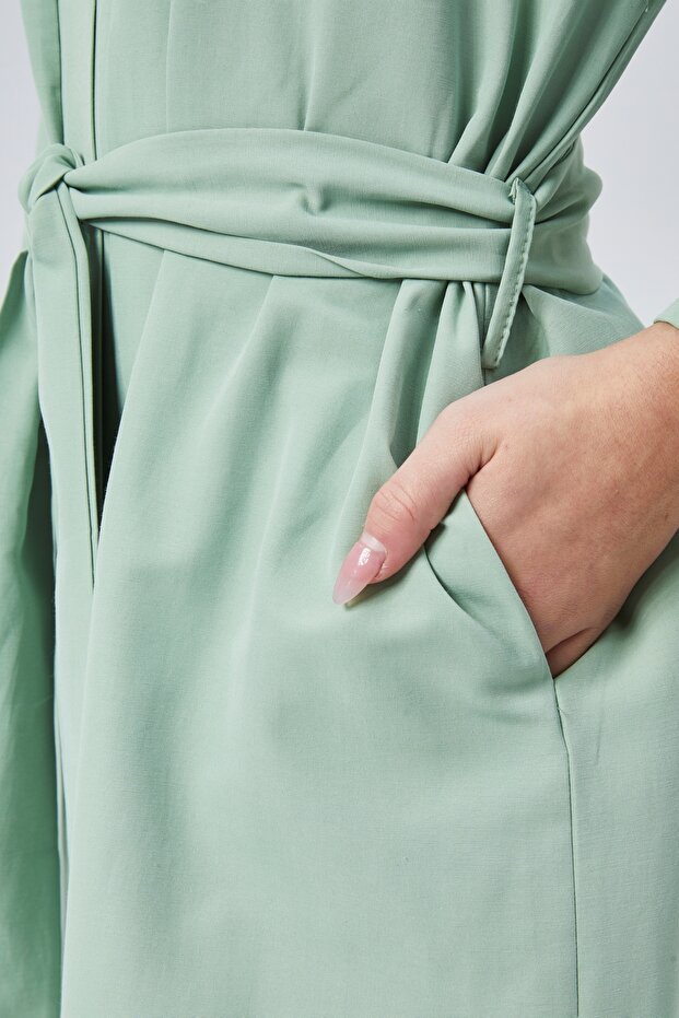 Kuşaklı Kimono - 8