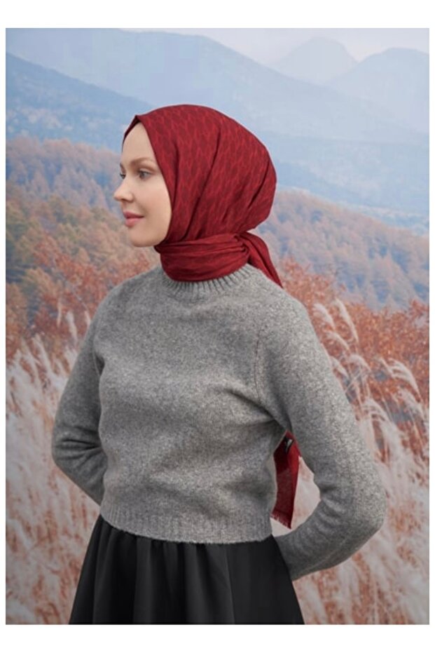 Cotton Monogram Shawl a Pattern - 1