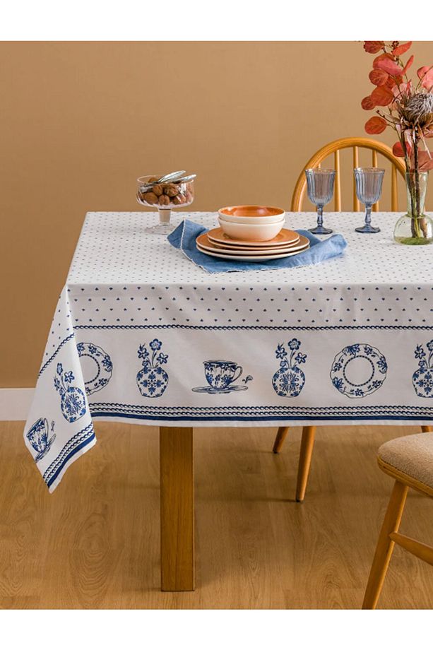 LCW HOME Karışık Baskılı Masa Örtüsü 150x200 Cm - 1
