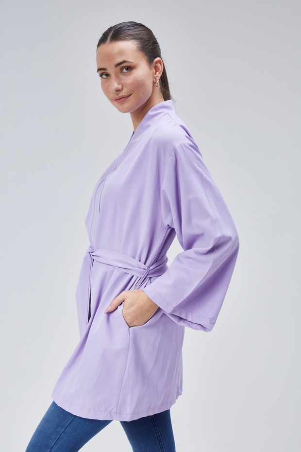 Kuşaklı Kimono - 4