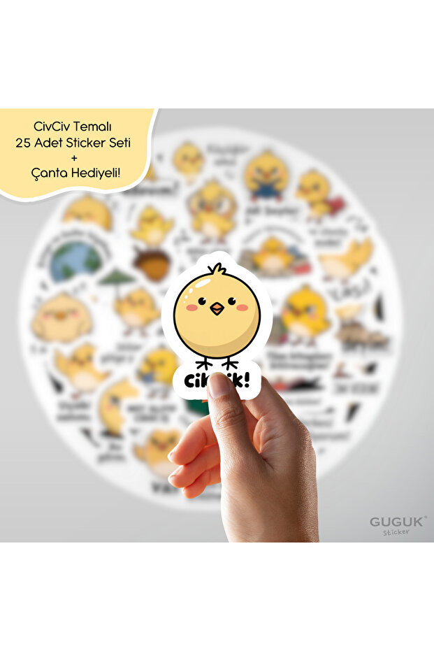 CivCiv Sticker Seti - 1