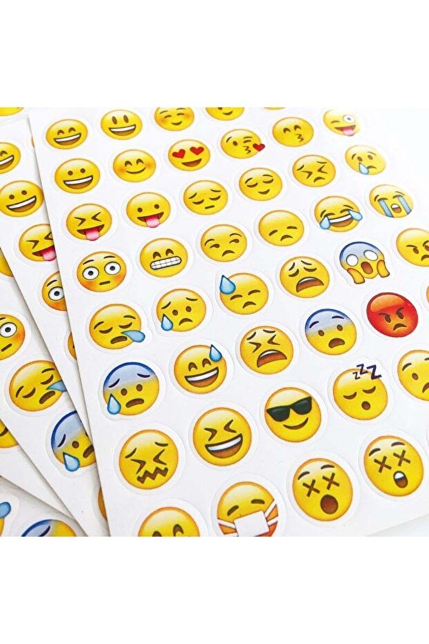 100'lü Emoji Sticker Seti - 2