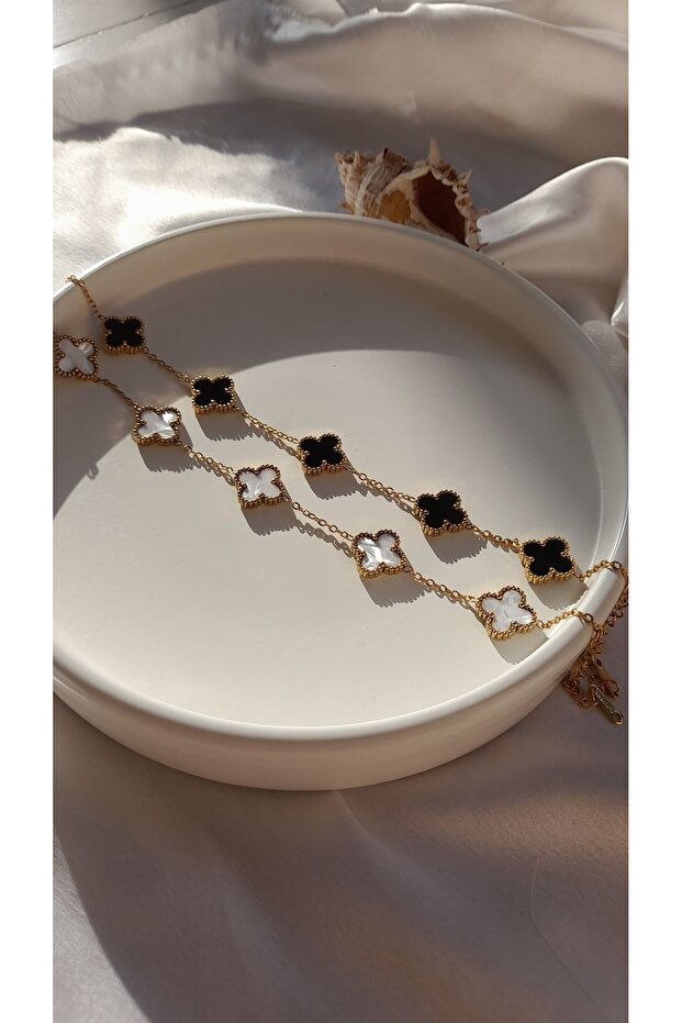 Double Clover Bracelet Set - 1