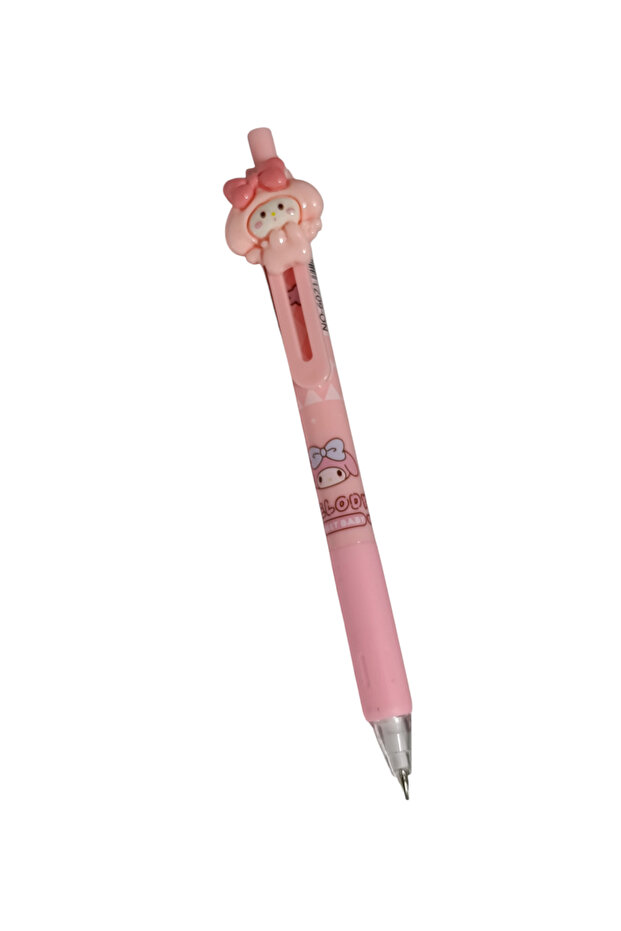 0.7mm Tip Pen with Kuromi, Cinnamoroll, Mymelody and Pompompurin Movable Mascot Head