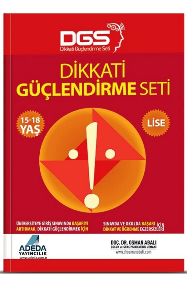 Dikkati Güçlendirme Seti Lise 15-18 Yaş - Osman Abalı - 2