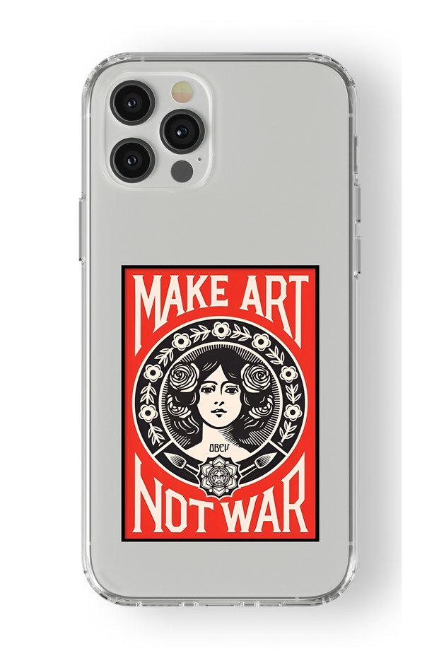 حافظة شفافة مطبوعة بتصميم فني متوافق مع هاتف iPhone 16 Pro Max