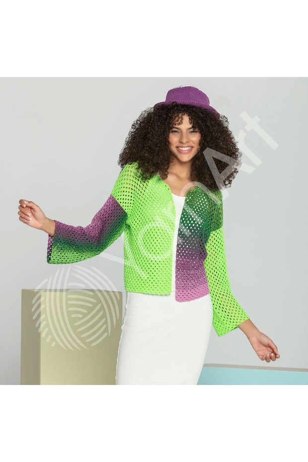 Квіти - Ebruli Ручна пряжа Ebruli-282 - 6