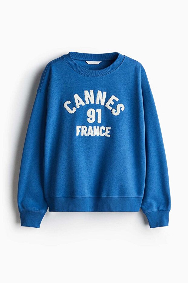 Text-motif sweatshirt
