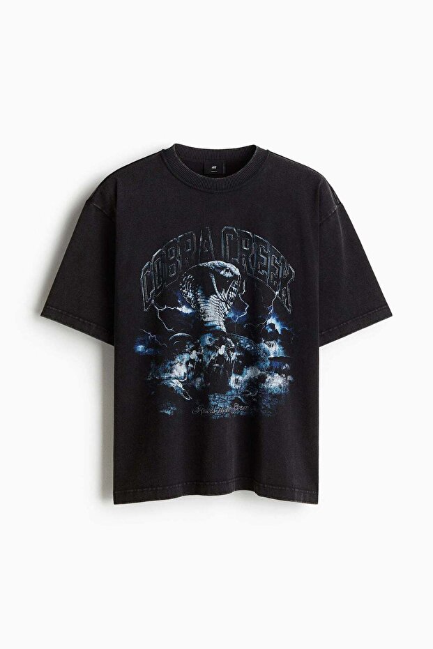 Loose Fit Printed T-shirt