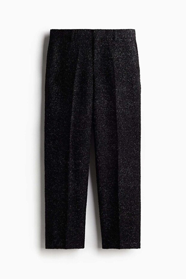 Relaxed Fit Glittery tailored trousers