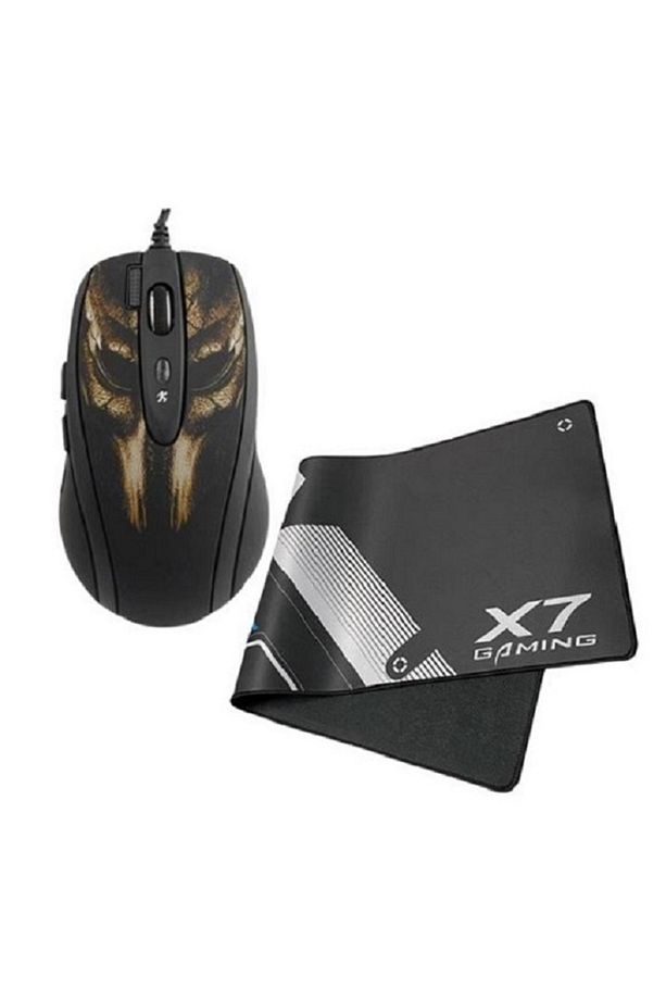 Xl-750Bh Usb Gamer Mouse + XP-70L Extended Gaming Mouse Pad - 1