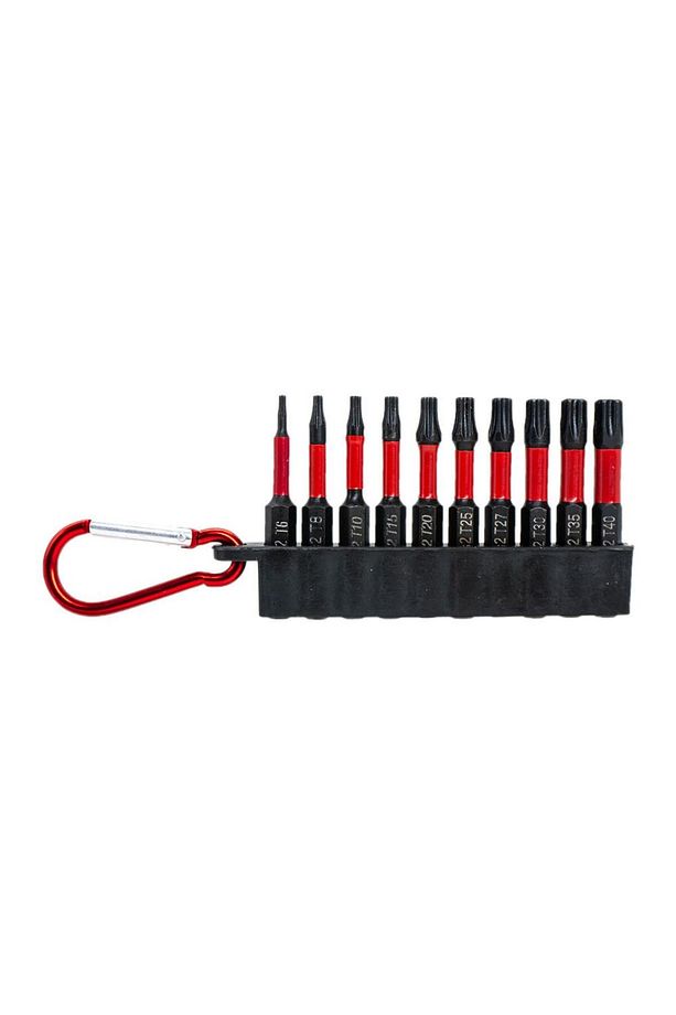 6279 Manyetik Torx Bits Uç Seti T6-T40 (10 Parça) - 5