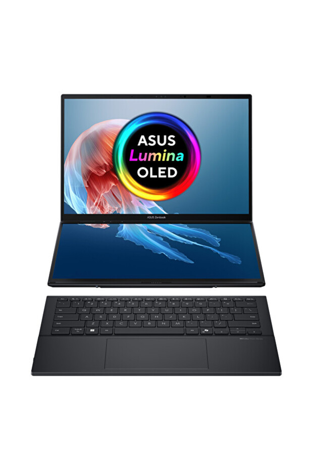 Zenbook Duo Ux8406Ca-Pz062W Ultra7-255H 32Gb RAM 1TB SSD Intel Arc Graphics 14" W11 Gri Noteboo - 1