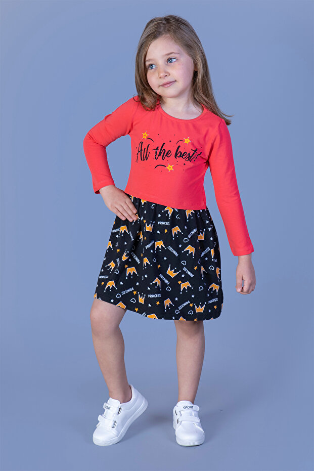 Girl's All The Best Printed Dress